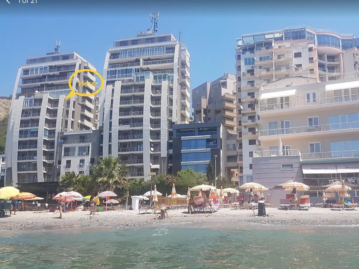 Апартаменты Durres Currila Modern Luxury Stunning Beach Views